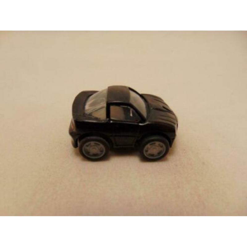 Chevrolet Camaro 2002 met terugtrek motor zwart 4.5 x 4 cm