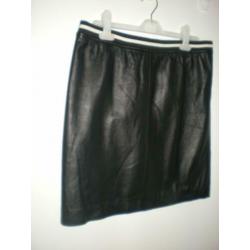 Leren rok mt L