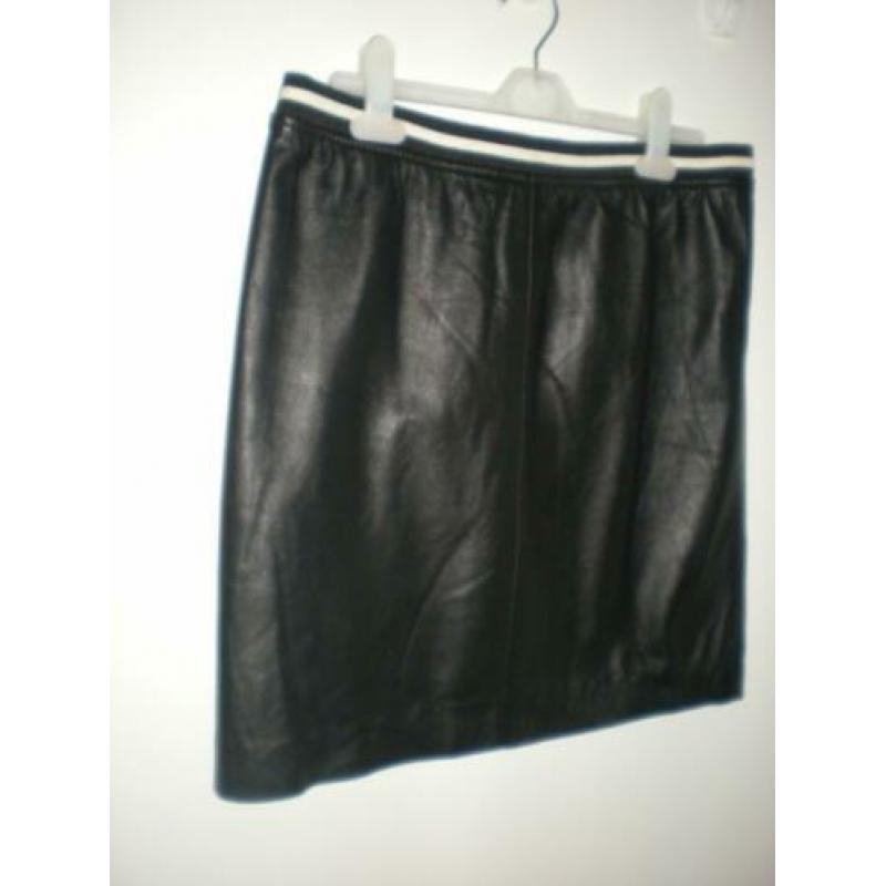 Leren rok mt L