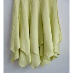 Gele linnen design rok van Completo Lino by Arthurio - mt M
