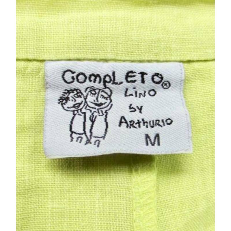 Gele linnen design rok van Completo Lino by Arthurio - mt M