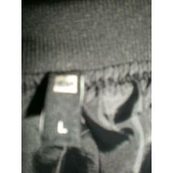 Leren rok mt L