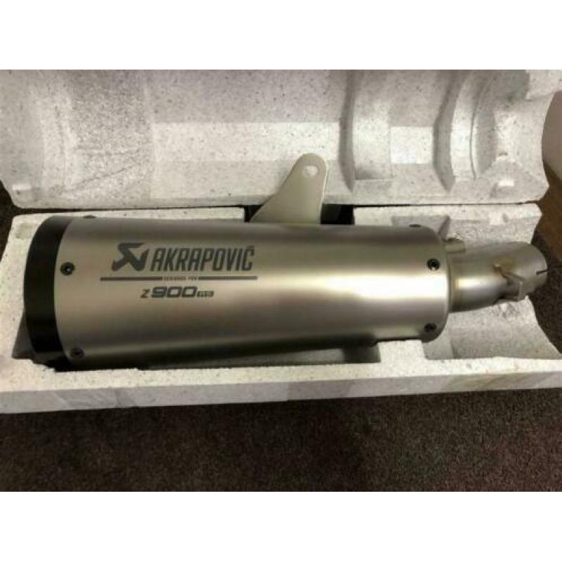 Akrapovic uitlaat demper Kawasaki Z900RS Z900 RS Cafe 2018