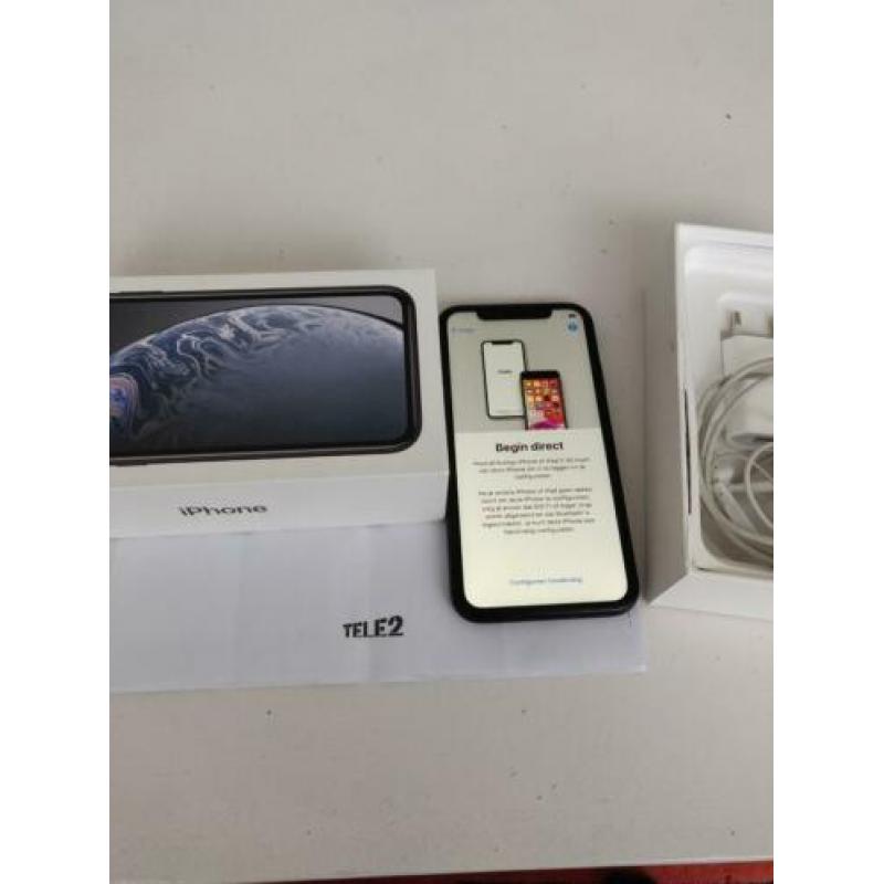 iPhone XR 64 gb garantie space gray compleet