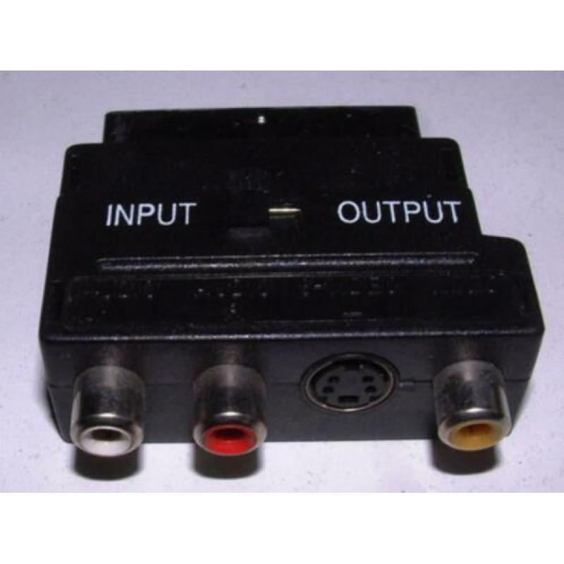 Scartkabel Scart Splitter Audio Video TV Computerkabel
