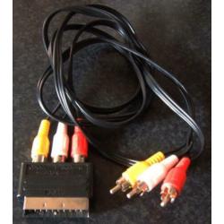 Scartkabel Scart Splitter Audio Video TV Computerkabel