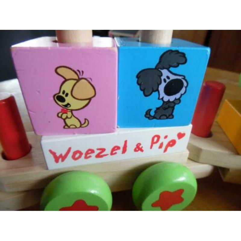 Woezel en pip blokkentrein