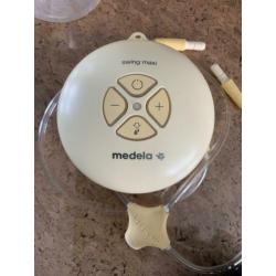 Nette Medela swing dubbele kolf, M+L borstschilden, flesjes