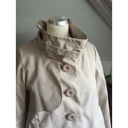 Designer remix zomer jas beige mt 38