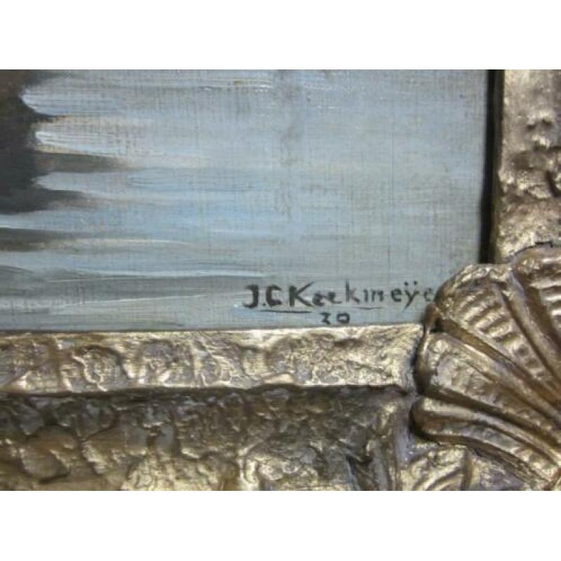 , Maritiem, Olieverf op doek, J.C. Kerkmeijer 1875-1956