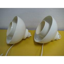 2x Vintage Deense lamp Minisol van Kewo voor Nordisk Solar