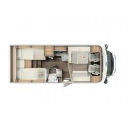 Carado T448 met hefbed