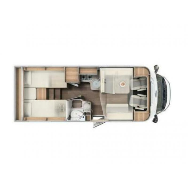 Carado T448 met hefbed
