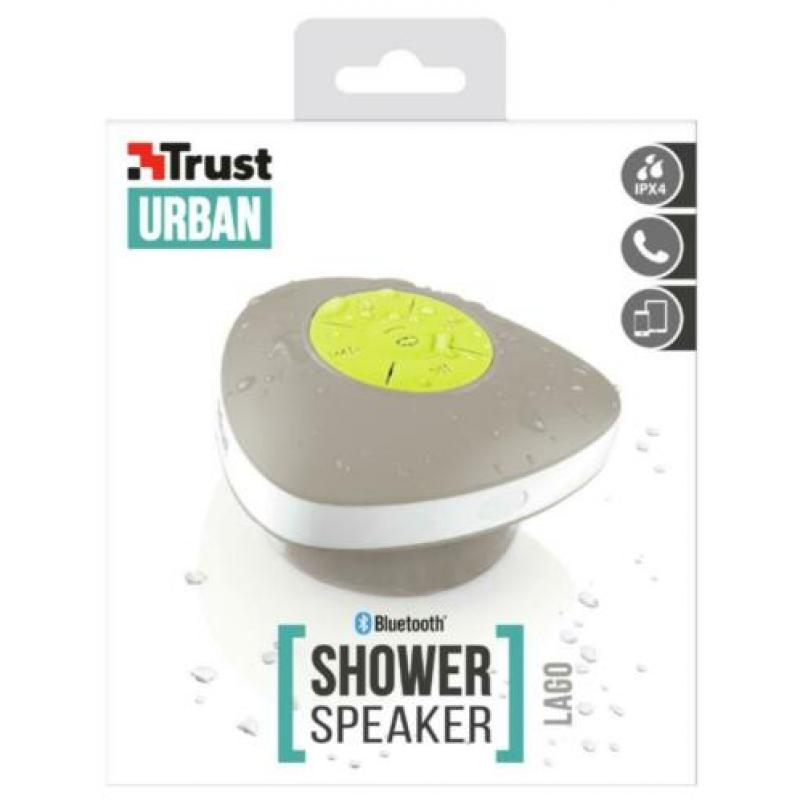 Nieuwe Lago Waterproof Wireless Bluetooth Speaker - grijs