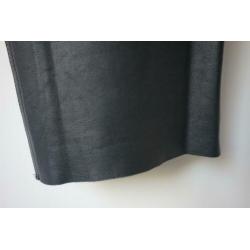 MAC Zwarte broek echt leer - Carrie Pipe - mt 40