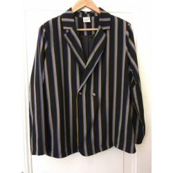 NIEUW: Selected Femme Retro Jasje Colbert Gestreept Maat 40
