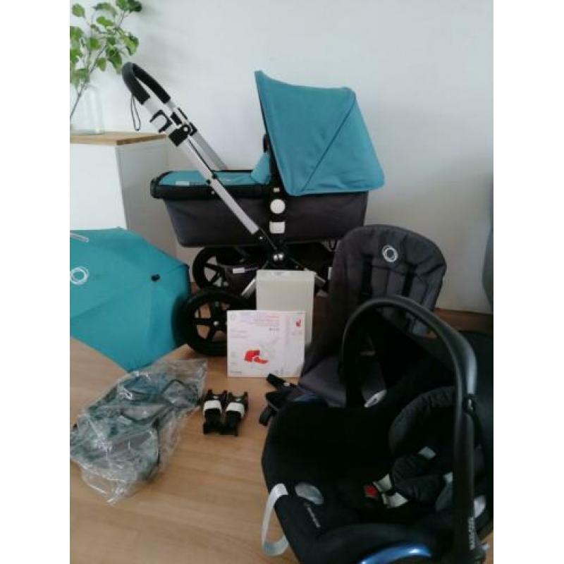 Bugaboo cameleon 3 + MAXI COSI CABRIO FIX ZO GOED ALS NIEUW