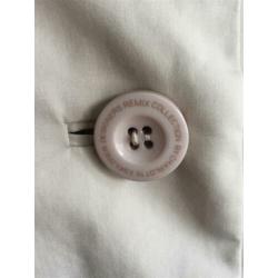 Designer remix zomer jas beige mt 38