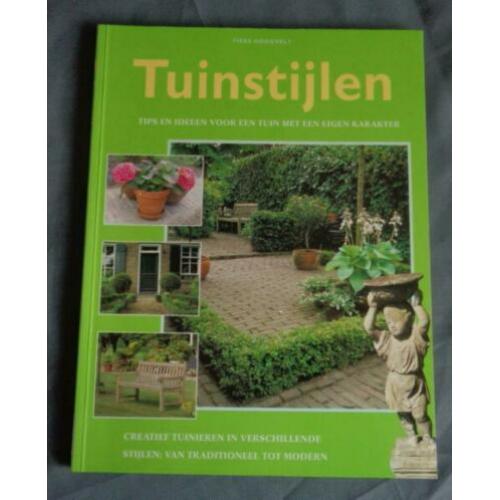 TUINSTIJLEN Fieke Hoogvelt tuin tuinieren boek 143 blz. ISBN