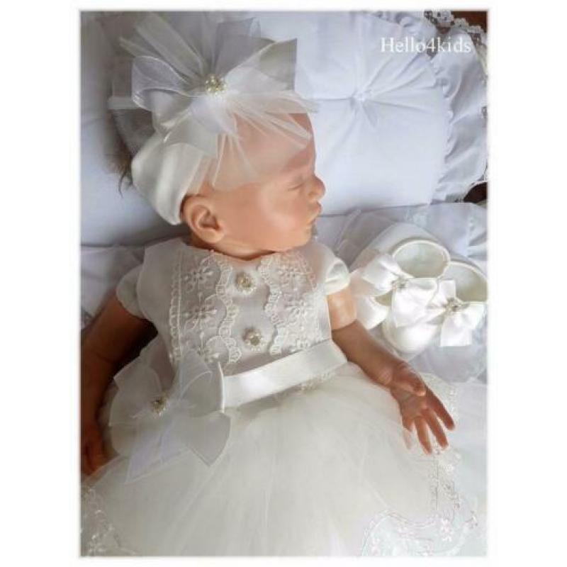 56 feestjurkje baby doopjurken doopkleding Visara 007