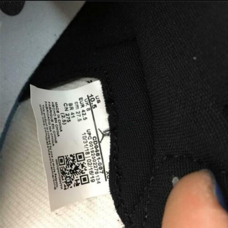 Nike air jordan 1 high panda black white