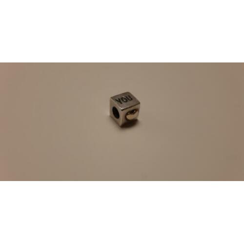 Pandora bedel ' I love you ' met gouden hart.