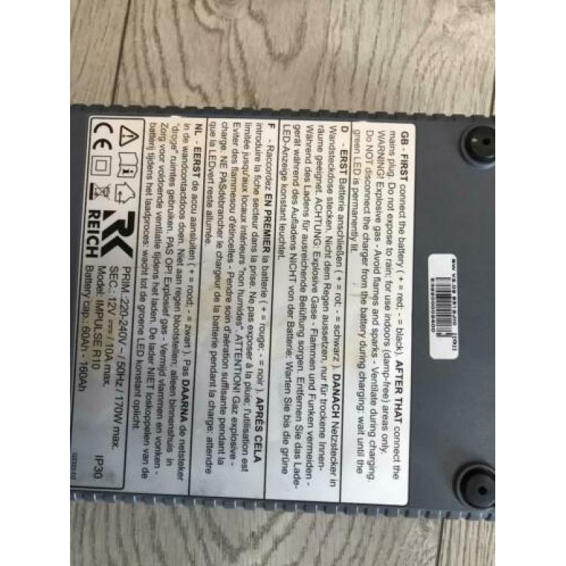 Acculader Reich 10 ampère