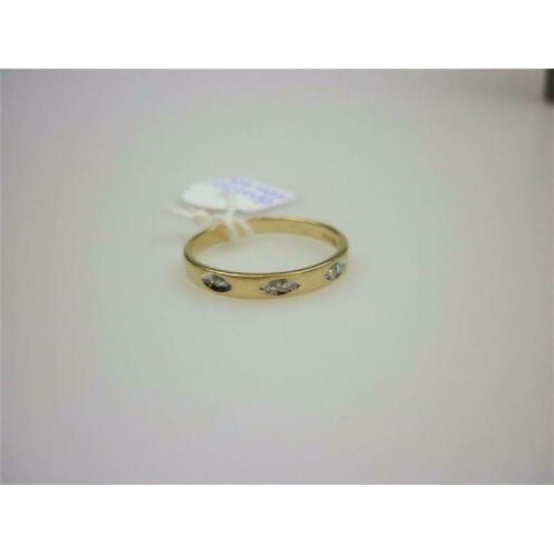 Ring goud met diamanten / Z6224