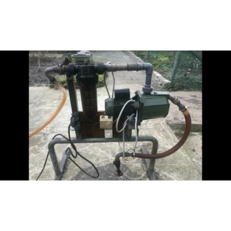 DAB pomp 0,4-2,5 m3 p/u