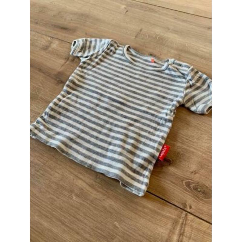 Z.g.a.n. Grijs gestreept shirt van Little Label, Tapete, 74