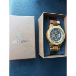 Houten horloge