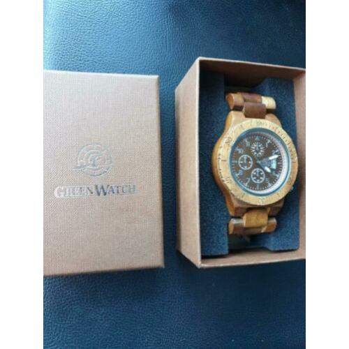 Houten horloge