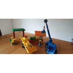 Lego Duplo Bob de Bouwer, Scoop en Liftie op de bouwplaats