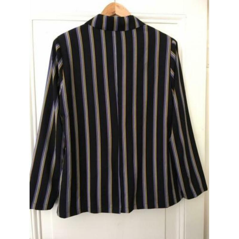 NIEUW: Selected Femme Retro Jasje Colbert Gestreept Maat 40