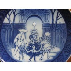 Royal Copenhagen kerstbord 1990