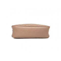 Gucci Marmont small shoulder bag nude