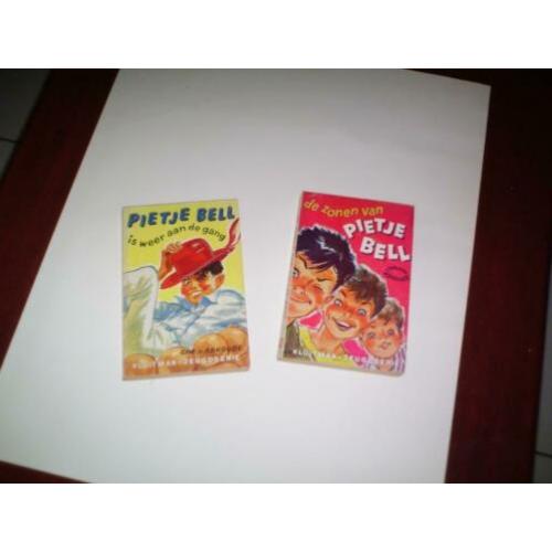 Twee pockets - Pietje Bell. En meer jeugboekjes !!