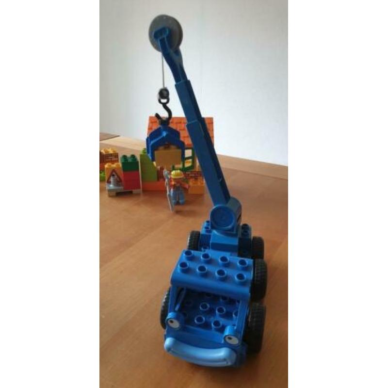Lego Duplo Bob de Bouwer, Scoop en Liftie op de bouwplaats