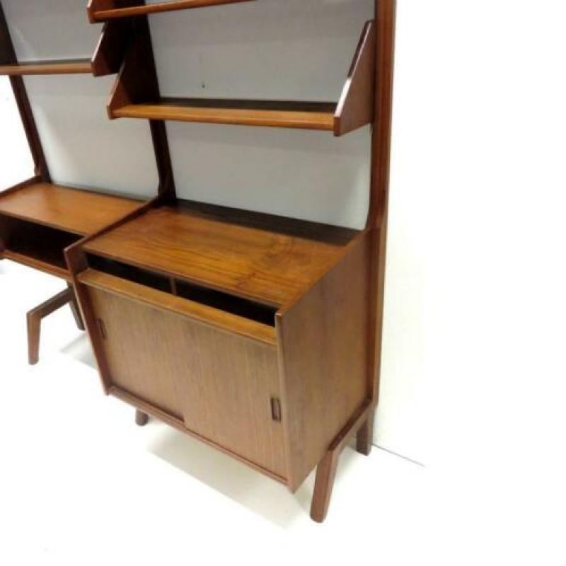 Vintage retro wandsysteem roomdivider boekenkast jaren '60