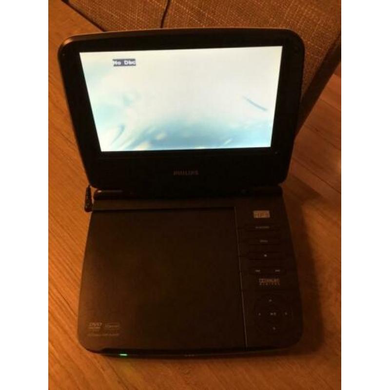 Philips DVD speler met 2 schermpjes voor in de auto