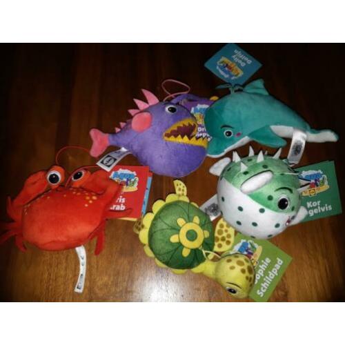 Lidl aqua mini knuffeltjes 5 stuks
