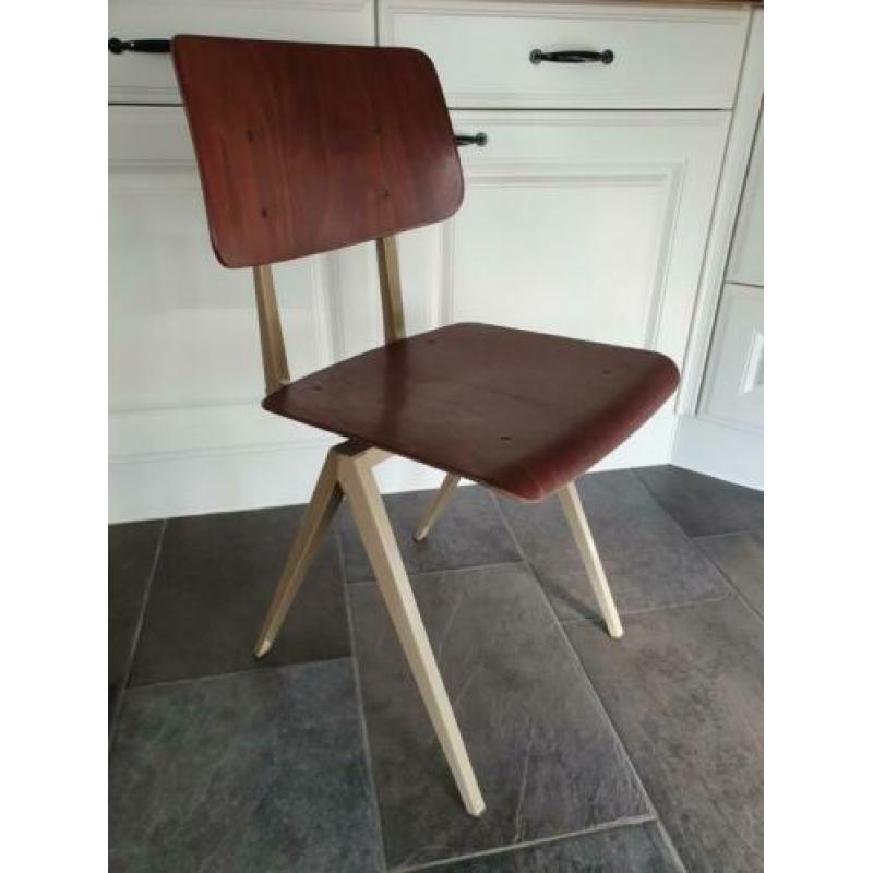 Galvanitas vintage retro stoel industrieel