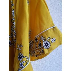 Essentiel antwerp gele lente jurk zgan! 38