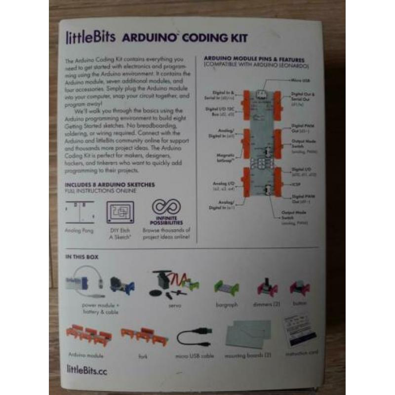 LittleBits arduino coding kit