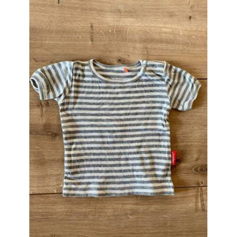 Z.g.a.n. Grijs gestreept shirt van Little Label, Tapete, 74