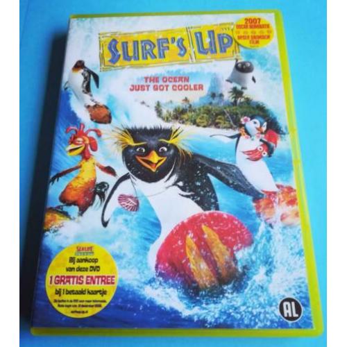 Surf'' s up. DVD. Zie foto's en omschrijving.