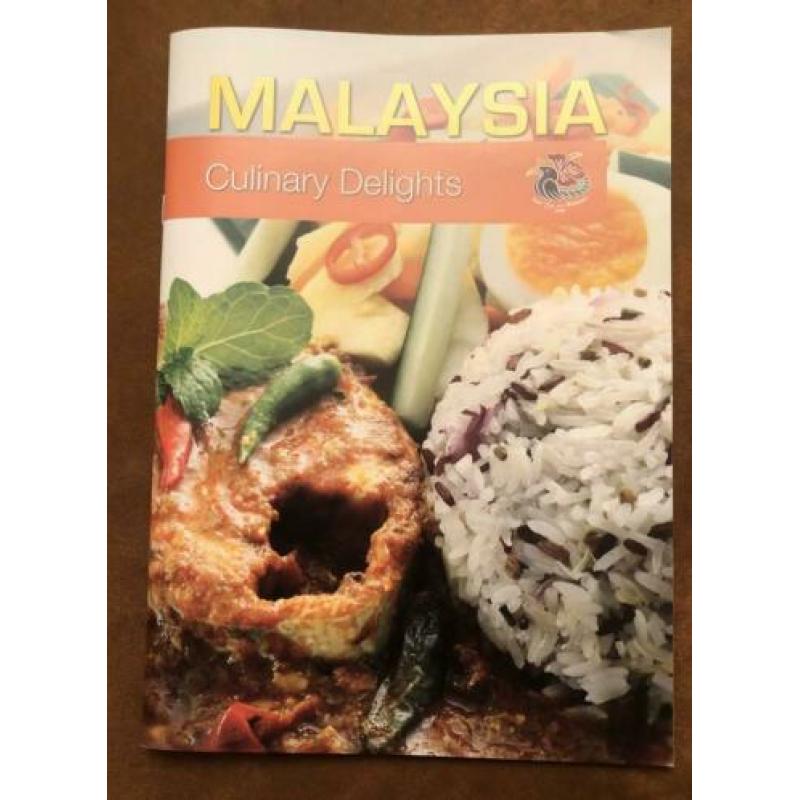 Maleisische gerechten kookboek- Malaysia Culinary Delights