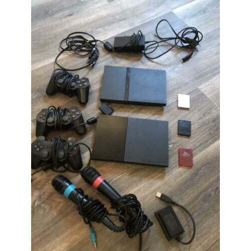 PlayStation 2 + singstar en 26 spellen