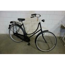 Fiets 602: Oma-fiets damesfiets, maat: 57cm