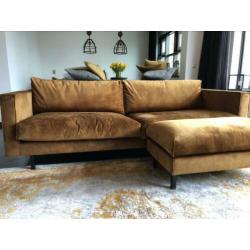Bodilson Bankstel Cognac en Hocker